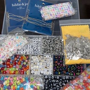 Custom necklaces with optional pendant.